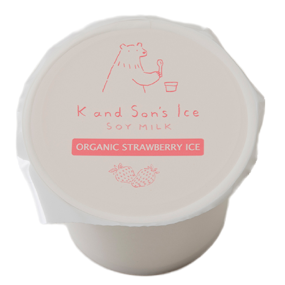 有機アイス いちご