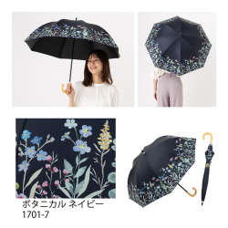 日傘 レディース 花柄 晴雨兼用 ショート コンパクト 遮光１００％