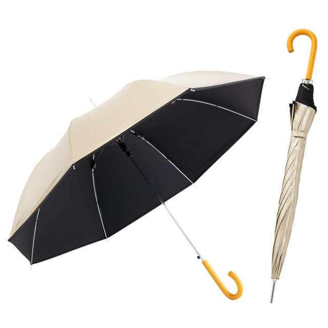 UV晴雨兼用ジャンプ傘 シルバー 60cm｜日傘専門店【リーベン】