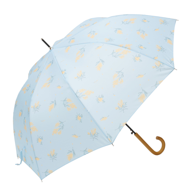 女性用ジャンプ傘 木製手元 60cm｜傘の専門店【リーベン】