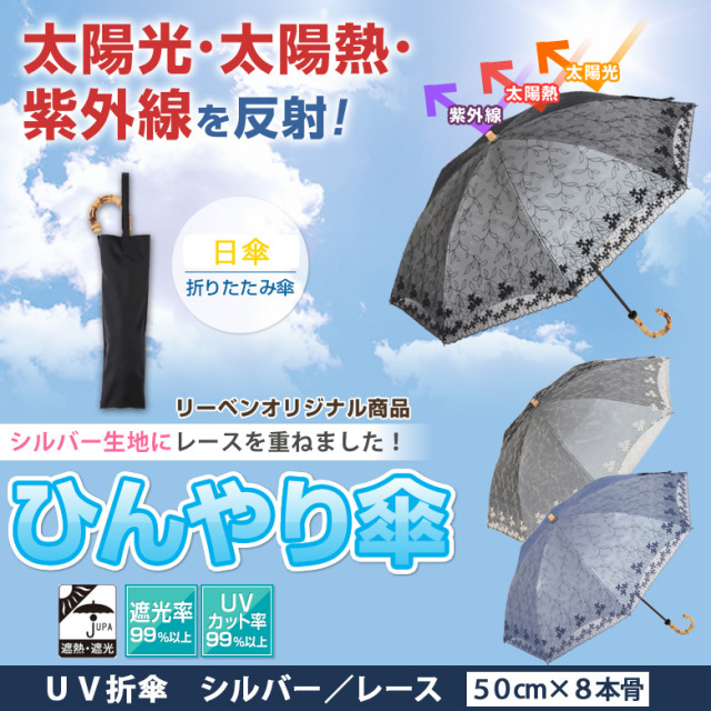 リゼッタ LISSETE いん 日傘 ノアール