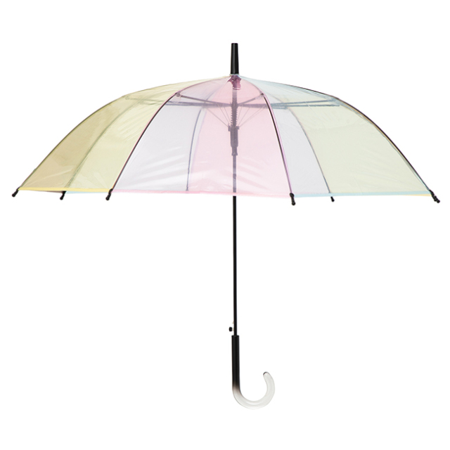 透明カラフルジャンプ傘 60cm×8本 ビニール傘 【日傘と傘の専門店