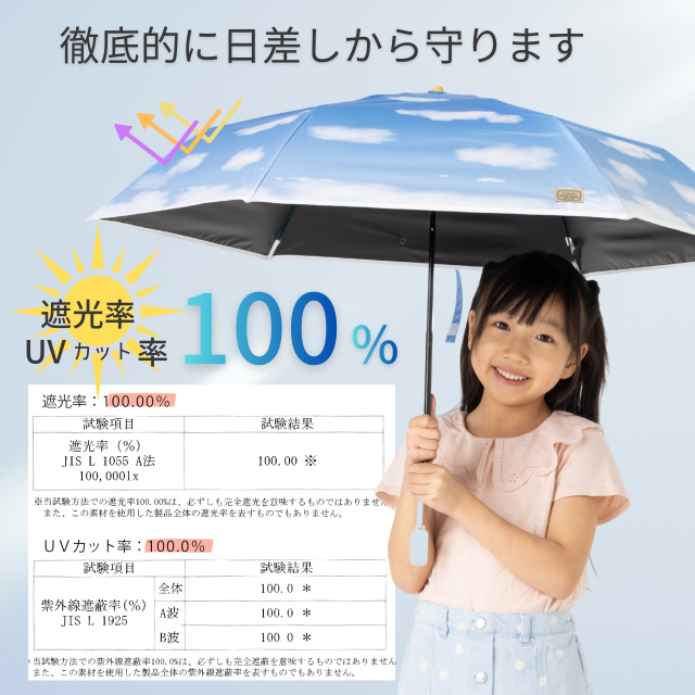 UV遮熱遮光キッズミニ傘 （晴雨兼用）｜日傘専門店【リーベン】