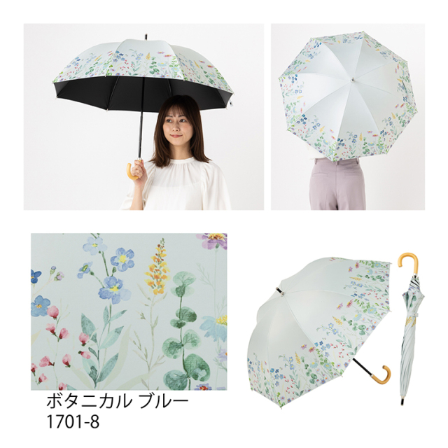 日傘 レディース 花柄 晴雨兼用 ショート コンパクト 遮光１００％