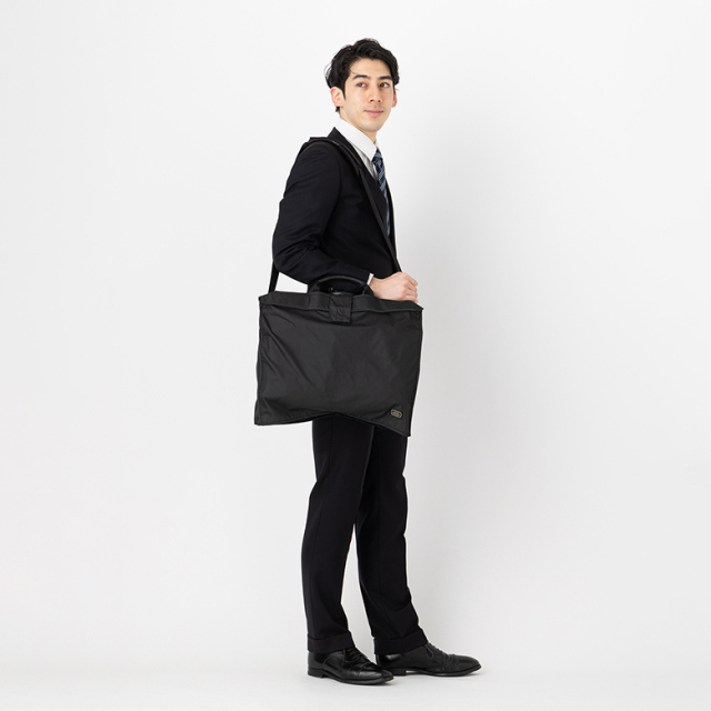 傘屋さんが作った ビジネスバッグカバー ブラック ｜傘の専門店