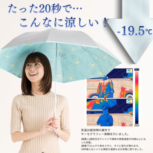 折りたたみ日傘 UV晴雨兼用軽量折傘 シルバー 【日傘と傘の専門店