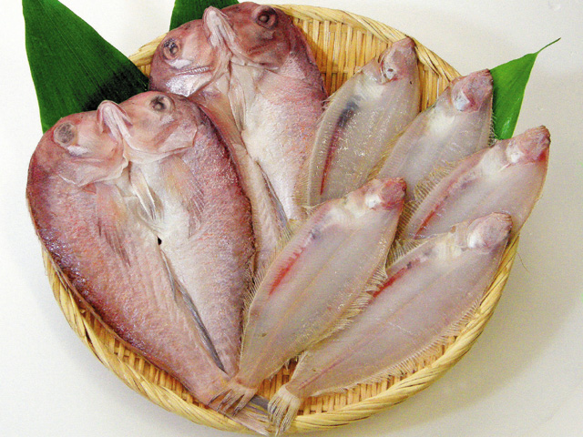 アマダイ、笹カレイセット