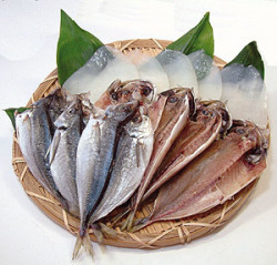 お中元、お歳暮に、あじ、白いか干物セット、ギフト、贈答品