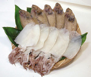 お中元、お歳暮に、水カレイ白イカ干物セット、ギフト、贈答品