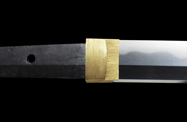 刀 無銘 石州貞綱 金象嵌銘 貞享丙寅仲冬五日 森小助尚利 花押 一撃快剪両躯