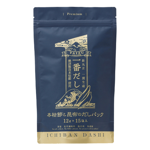一番だし 本枯節と昆布のだしパック（12g×15包入）