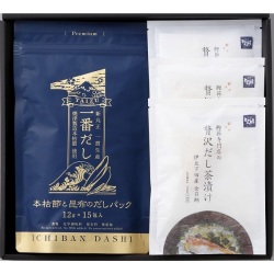 一番だしとお茶漬け3種のギフト
