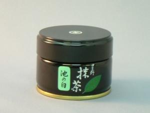 星の抹茶「池の白」20g缶※