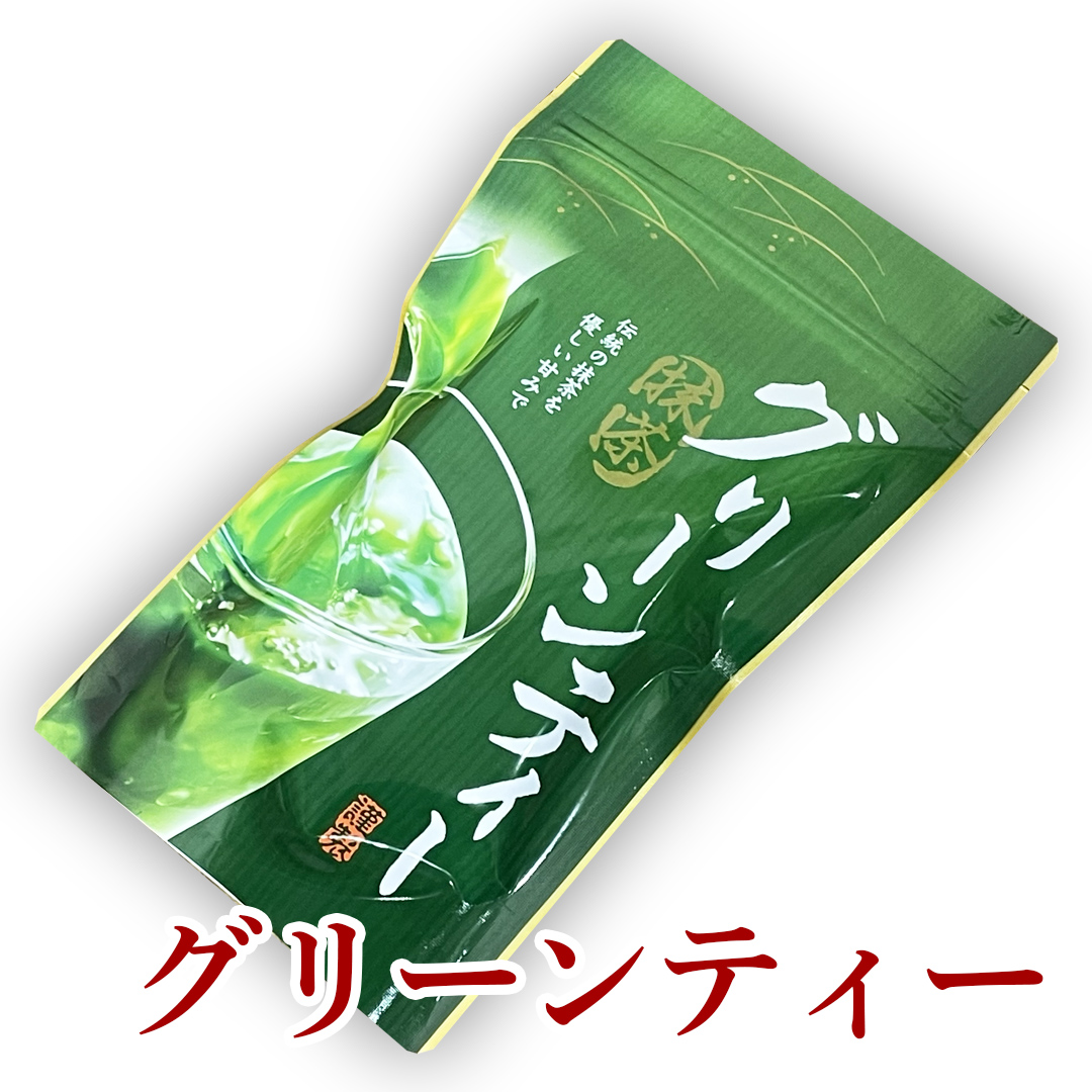 【昔から愛されている当店自家製　グリーンティ】160g