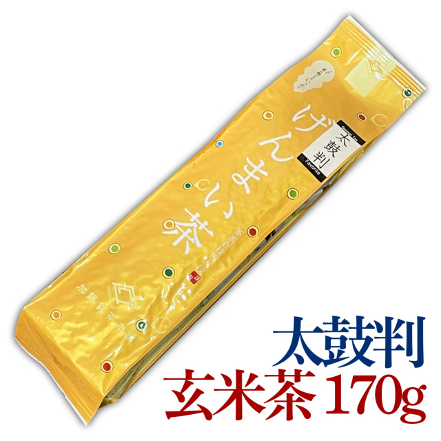 かりがね玄米茶「太鼓判」　170g