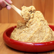 手づくり白味噌【だいち】 蔵出し生みそ 無添加 400g/箱