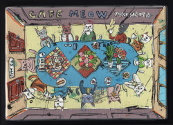 原画作品SM（ジクレー版画）：：CAFE MEOW