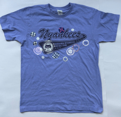 【猫柄】カツミアート（松下カツミ）ワンオフT-シャツ：Style.023（Mサイズ）