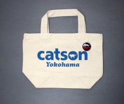 CATSON-BLUE：トートバッグ-D（ナチュラル）