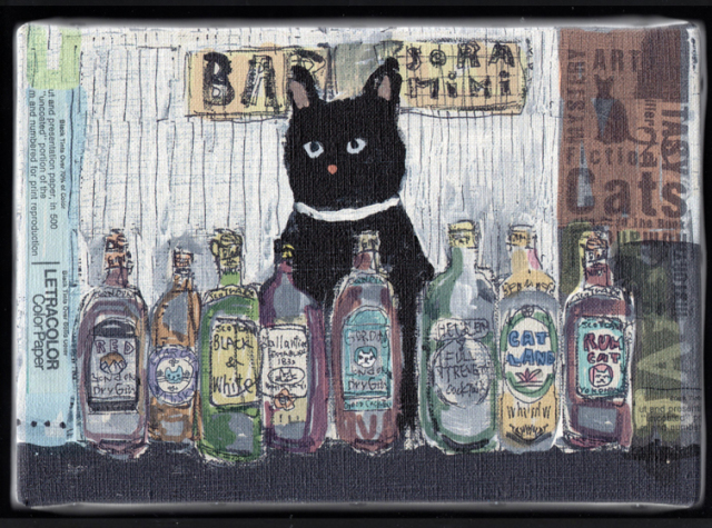 原画作品（ジクレー版画）：BARソラミミ