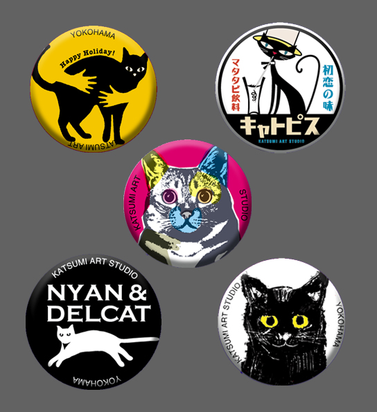 あーみ★CANDY猫トップス2点セット Candy Stripper / DOG&CAT RANDOM（black） ［カズンサイズ（A5
