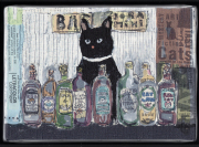 原画作品（ジクレー版画）：BARソラミミ