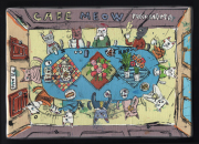 原画作品SM（ジクレー版画）：：CAFE MEOW
