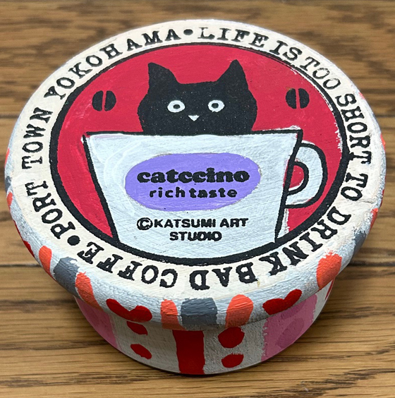 木製品：ウッドボックス（A）_クロックムッシュ2