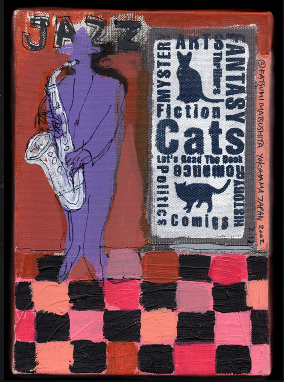 原画作品：JAZZ CAT［松下カツミ/2002212］