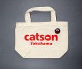 CATSON=RED：トートバッグ-D（ナチュラル）