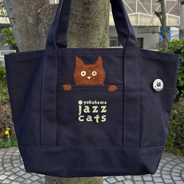 猫柄】カツミアート（松下カツミ）ウルトラヘヴィーキャンバストート