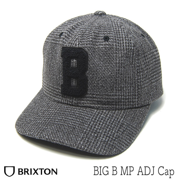 BRIXTON　ブリクストン　ビッグBロゴキャップ　BIG B MP ADJ