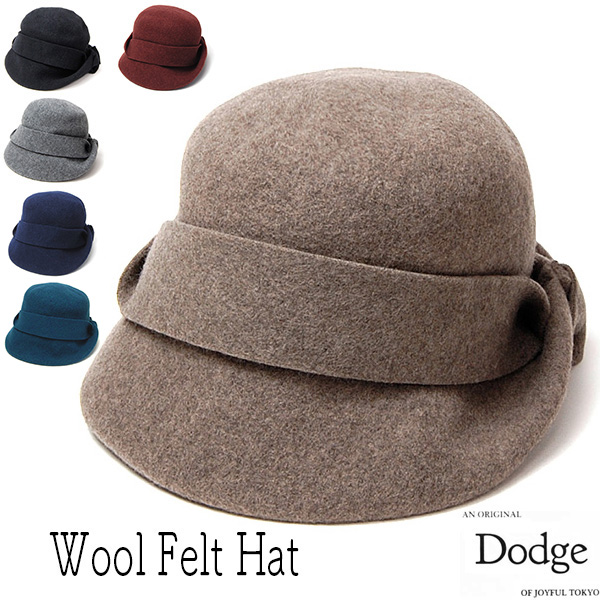 Dodge(ダッヂ)ウールフエルトハット