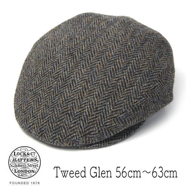 Lock&Co.Hatters ジェームスロック ハリスツイードハンチング GLEN