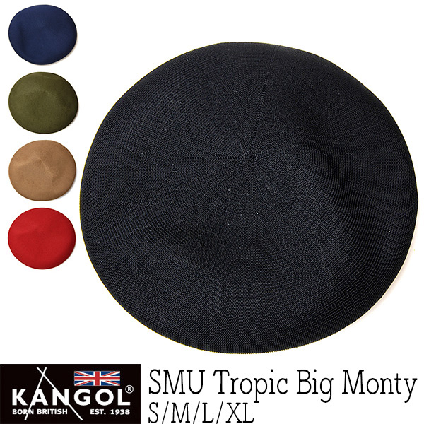 ”KANGOL(カンゴール)” トロピックベレー TROPIC BIG MONTY