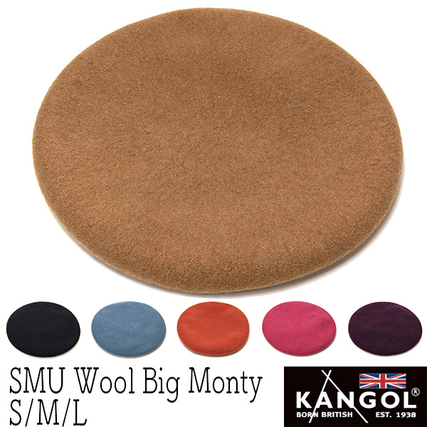 ”KANGOL(カンゴール)”ウールモンティベレー（SMU WOOL BIG MONTY 