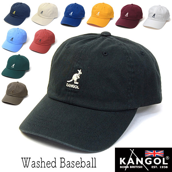 KANGOL(カンゴール) ウォッシュコットンキャップ Washed Baseball