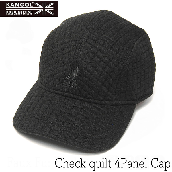 KANGOL カンゴール キルティングキャップ Chackquilt 4Panel Cap
