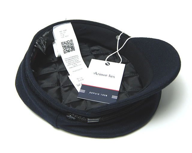Armor-Lux　アルモリュクス　ウールマリンキャップ