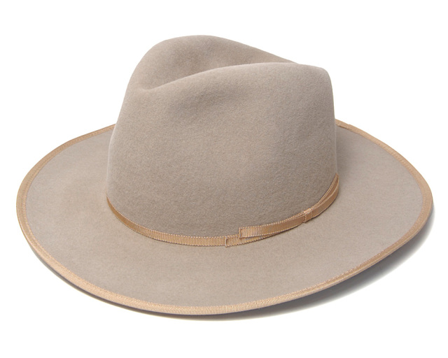 Azuma Hat(東ハット) ファーフエルト中折れ帽 メンズ 秋冬 ハット