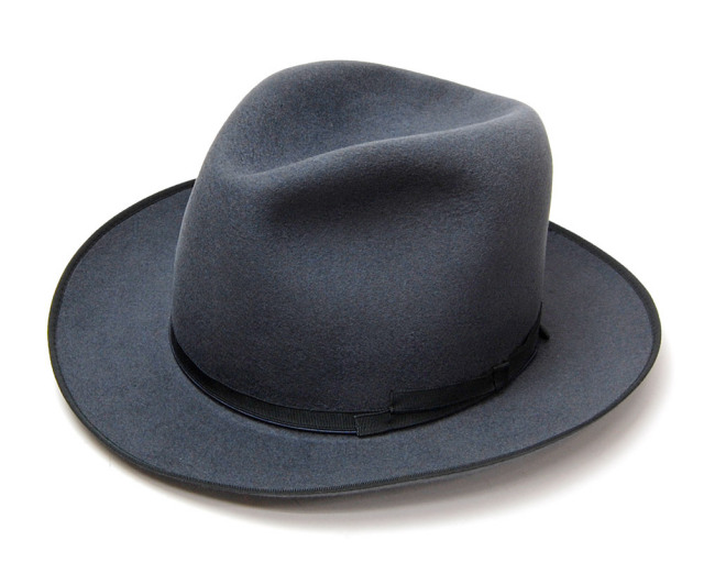 ”Borsalino(ボルサリーノ)”ファーフエルトソフト帽 112836