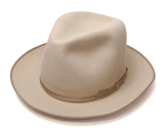 ”Borsalino(ボルサリーノ)”ファーフエルトソフト帽 112836