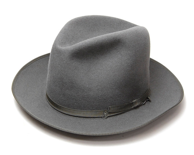 ”Borsalino(ボルサリーノ)”ファーフエルトソフト帽 112836