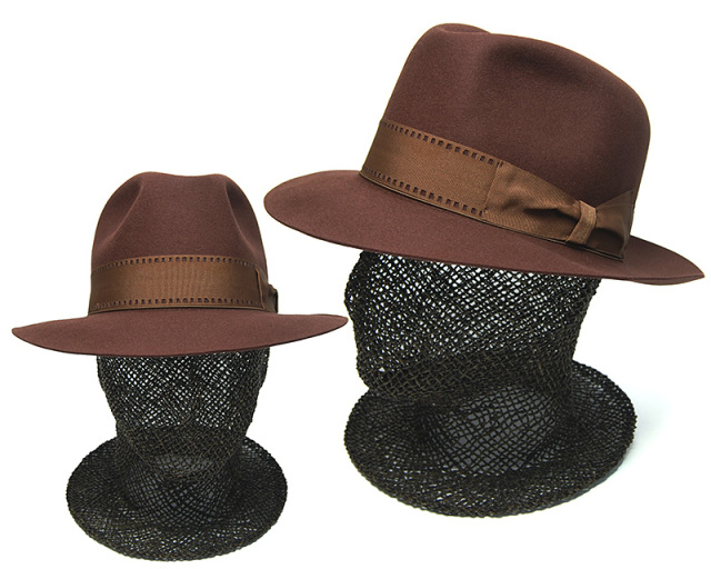 Borsalino　ボルサリーノ　ファーフェルト中折れ帽　THE BOGART　ハンフリーボガート