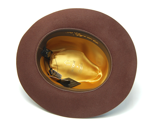 イタリア Borsalino(ボルサリーノ) ラビットファーフェルトソフト帽