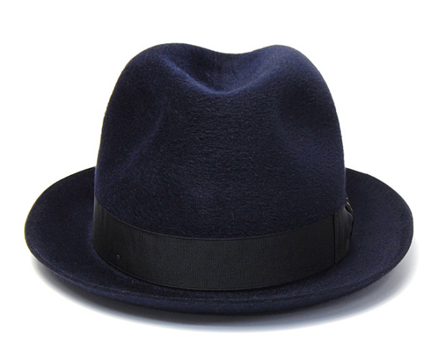 Borsalino ボルサリーノ ファーフェルト中折れ帽 グアナコ