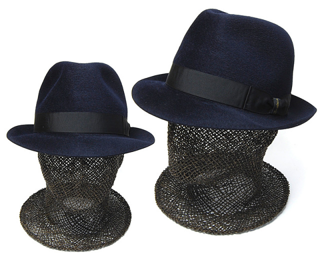 Borsalino ボルサリーノ ファーフェルト中折れ帽 グアナコ