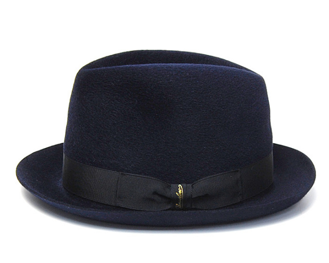 Borsalino ボルサリーノ ファーフェルト中折れ帽 グアナコ