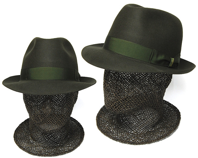 Borsalino ボルサリーノ ファーフェルト中折れ帽 Qualita Superiore