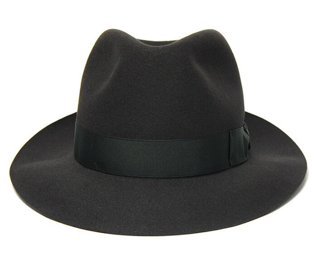 Borsalino ボルサリーノ ファーフェルト中折れ帽 50grammi 114665